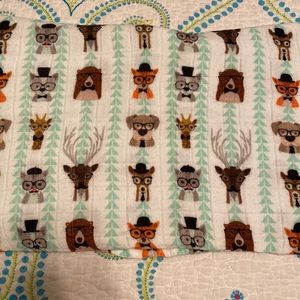 Tula Baby Blanket- Clever Woodland Animals